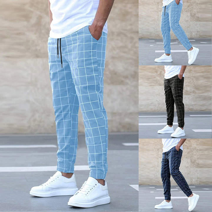 Miles | Checkered Jogger Trousers
