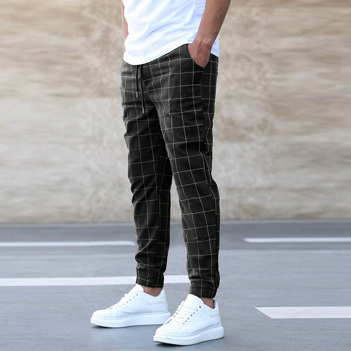 Miles | Checkered Jogger Trousers
