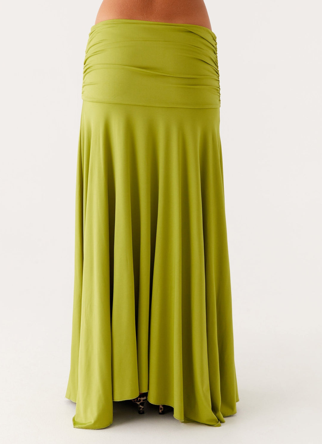 Sabrina | Ruched Crop & Maxi Skirt Set