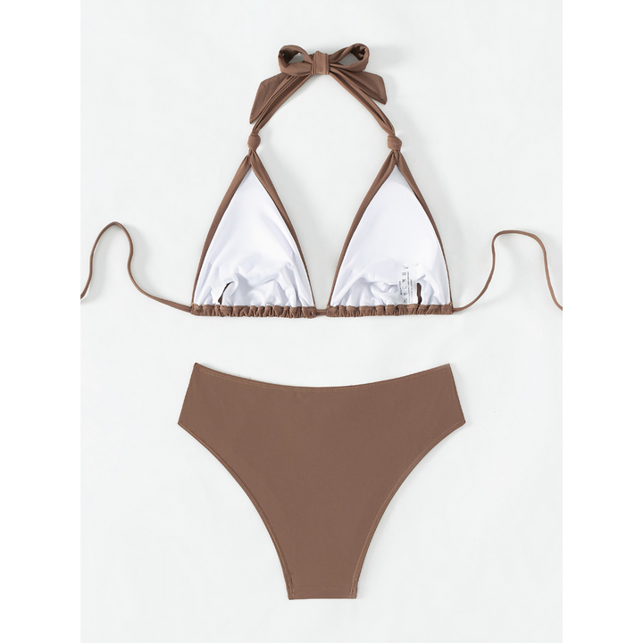 Camila | Knotted Halter Bikini Set