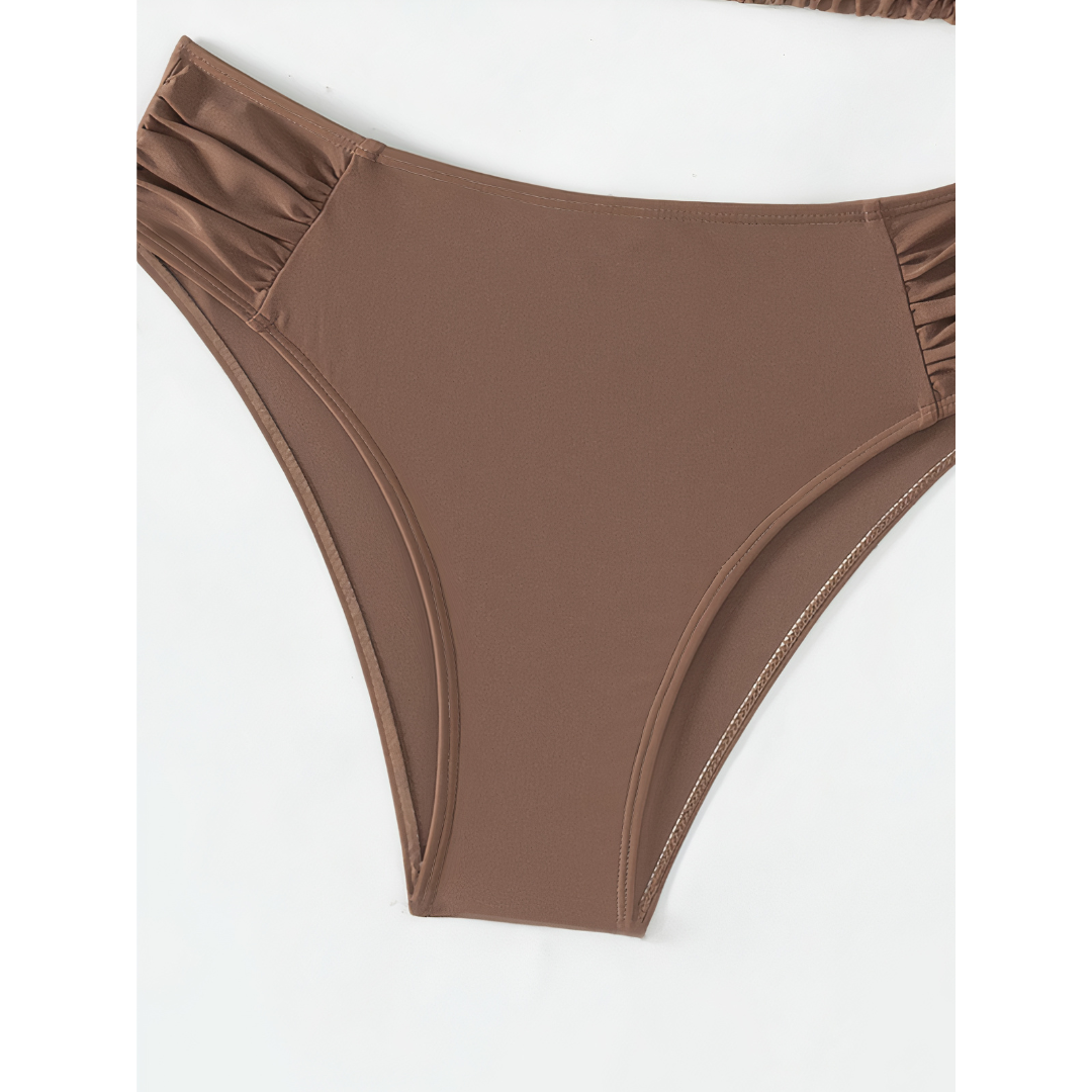 Camila | Knotted Halter Bikini Set