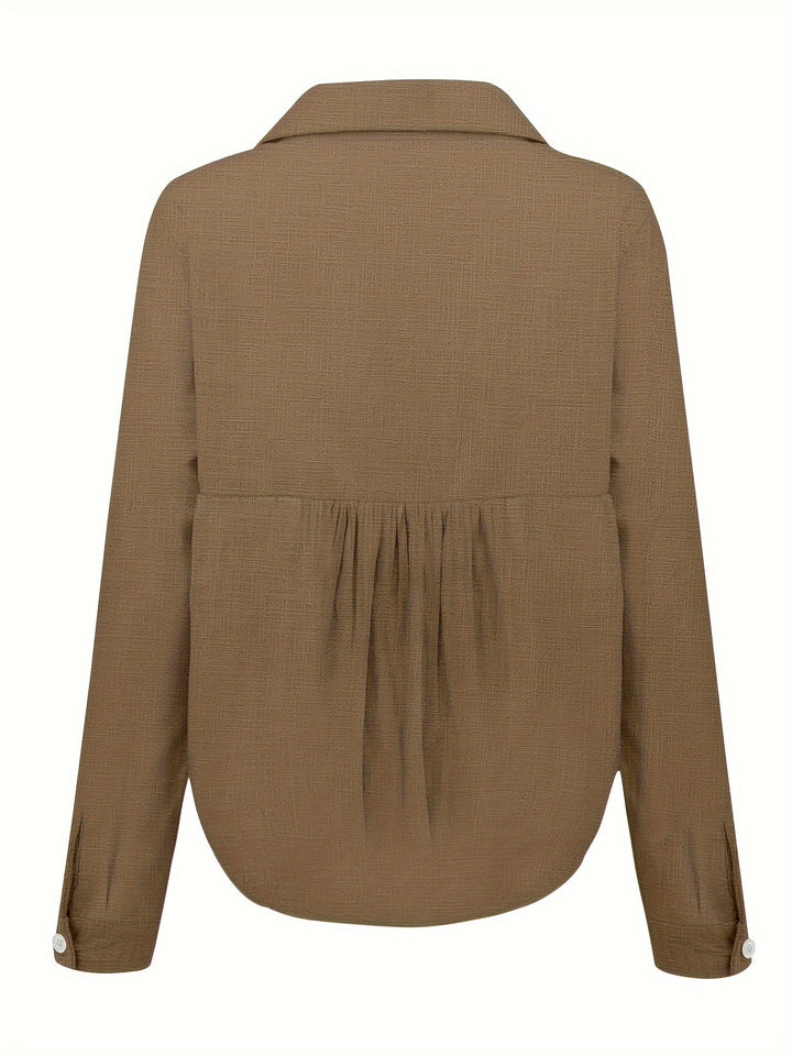 Patricia | Relaxed Linen Button Shirt