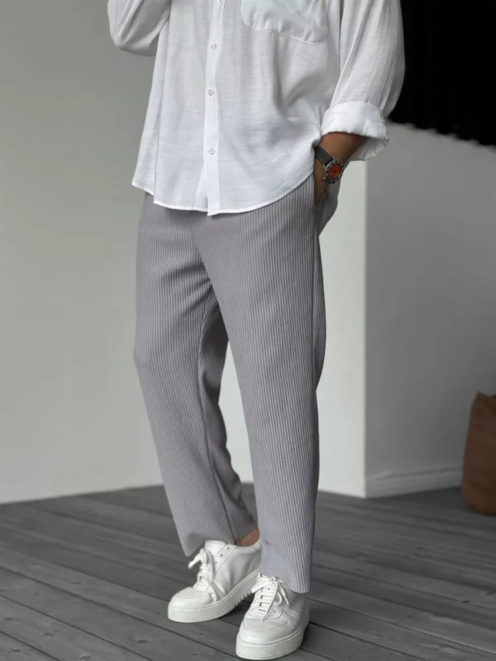 Elliot | Relaxed Ribbed Trousers