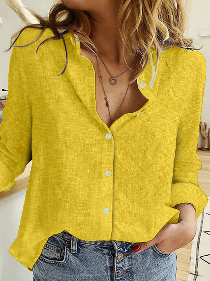 Patricia | Relaxed Linen Button Shirt